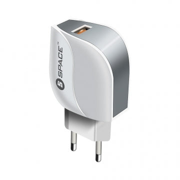 Buy Space Adaptive Fast Wall Charger WC-106 - White from Vmart in Pakistan