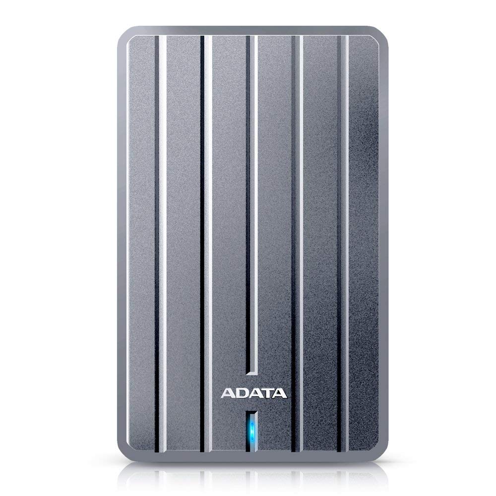 Adata HC660 Portable Hard Drive 1TB - Titanium