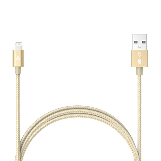Buy Anker Nylon-Braided USB to Lightning Cable (3ft / 0.9m) from Vmart in Pakistan