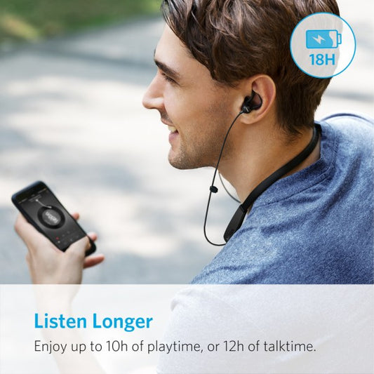 Buy Anker SoundBuds Lite Bluetooth Headphone -Black from Vmart in Pakistan