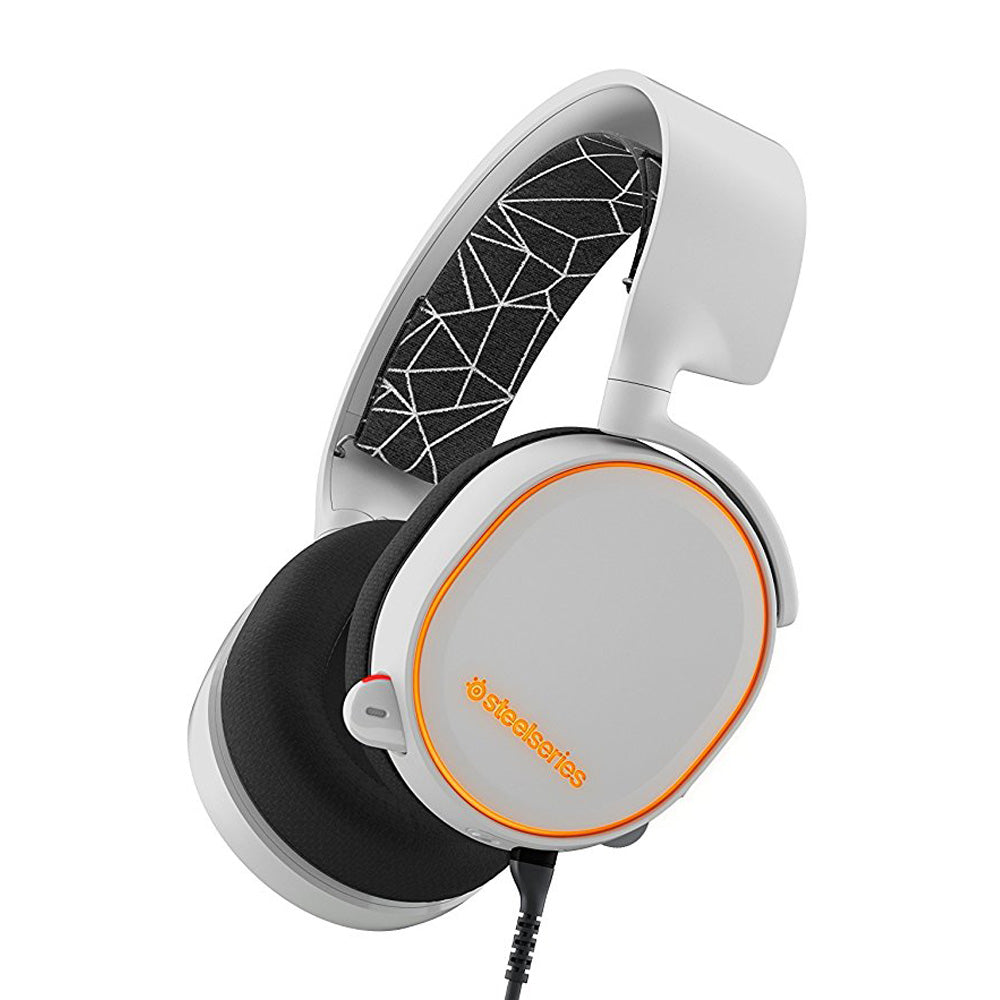 SteelSeries Arctis 5 7.1 Surround RGB Gaming Headset - White