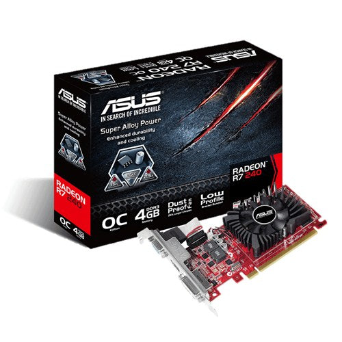 Asus AMD Radeon R7240-OC-4GD3-L