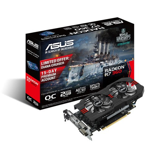 Asus AMD Radeon R7360-OC-2GD5