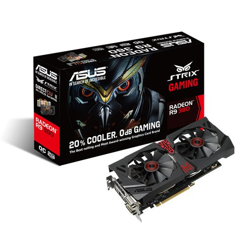 Asus AMD Radeon STRIX-R9380-DC2OC-2GD5-GAMING