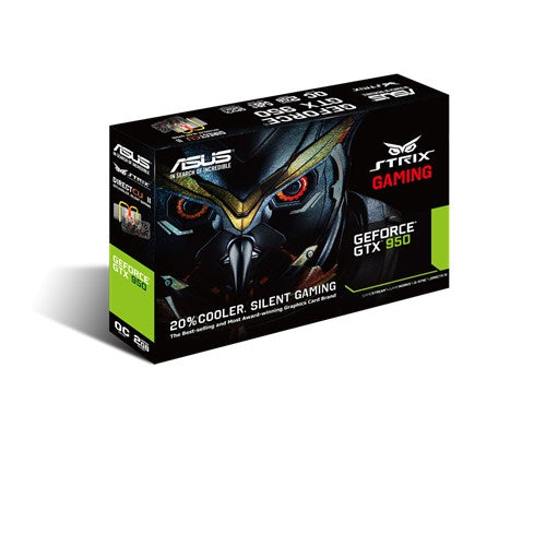 Asus NVIDIA GeForce STRIX-GTX950-DC2OC-2GD5-Gaming - GDDR5