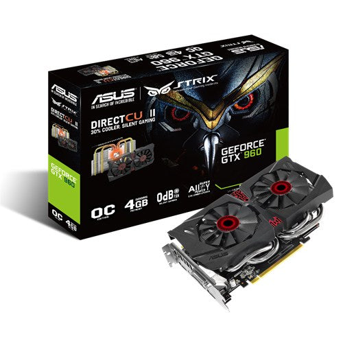 Asus Nvidia GeForce STRIX-GTX960-DC2OC-4GD5