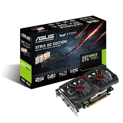 Asus Nvidia STRIX-GTX750TI-OC-2GD5