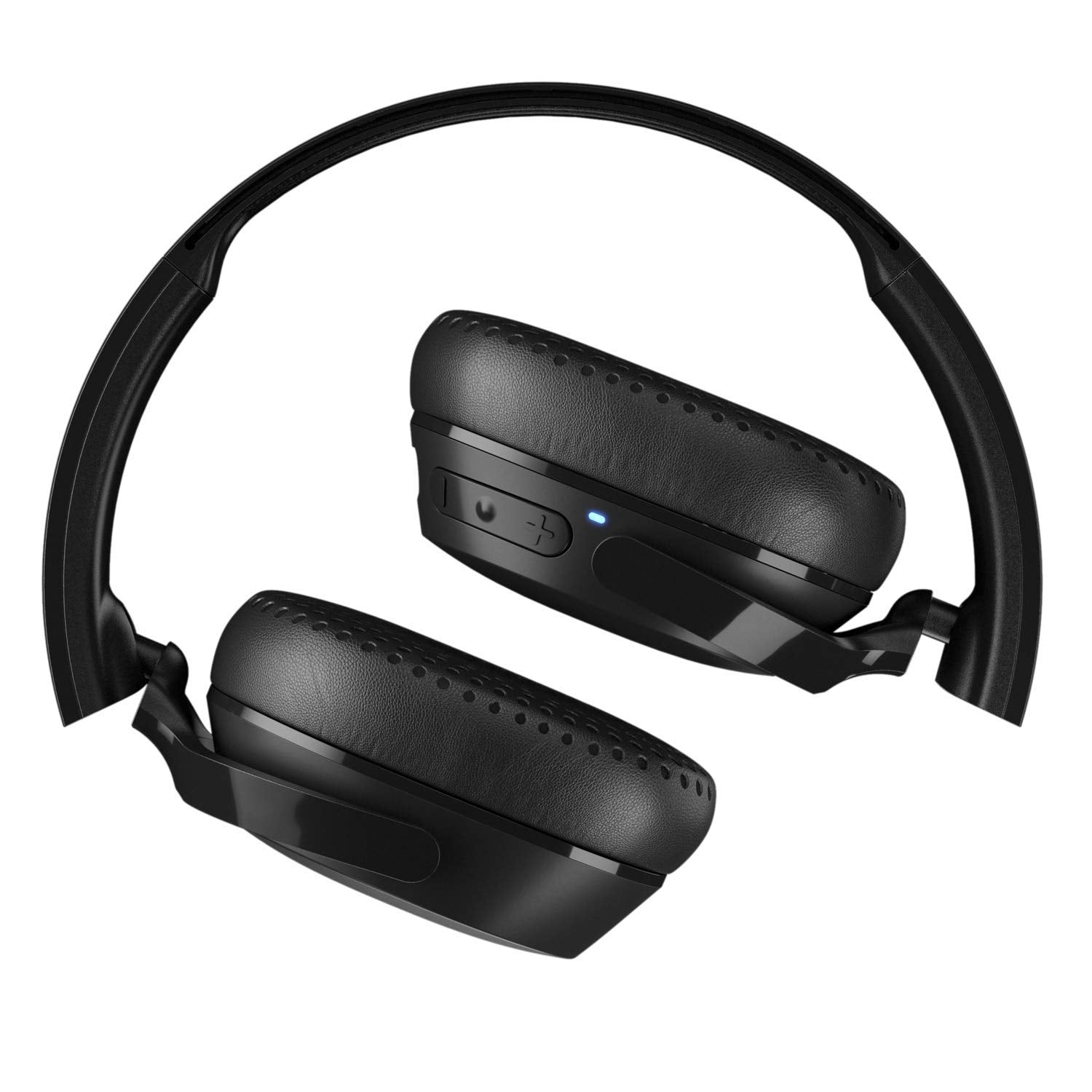 Skullcandy Riff On-Ear Wireless Headphones with Mic - Black/Black