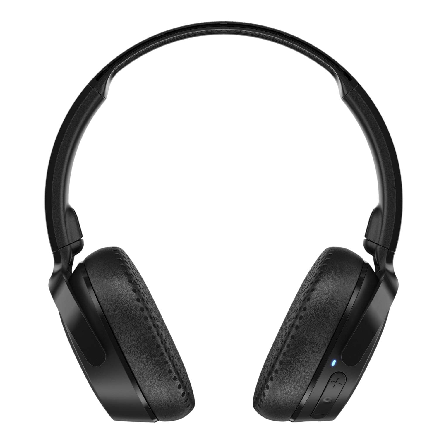 Skullcandy Riff On-Ear Wireless Headphones with Mic - Black/Black