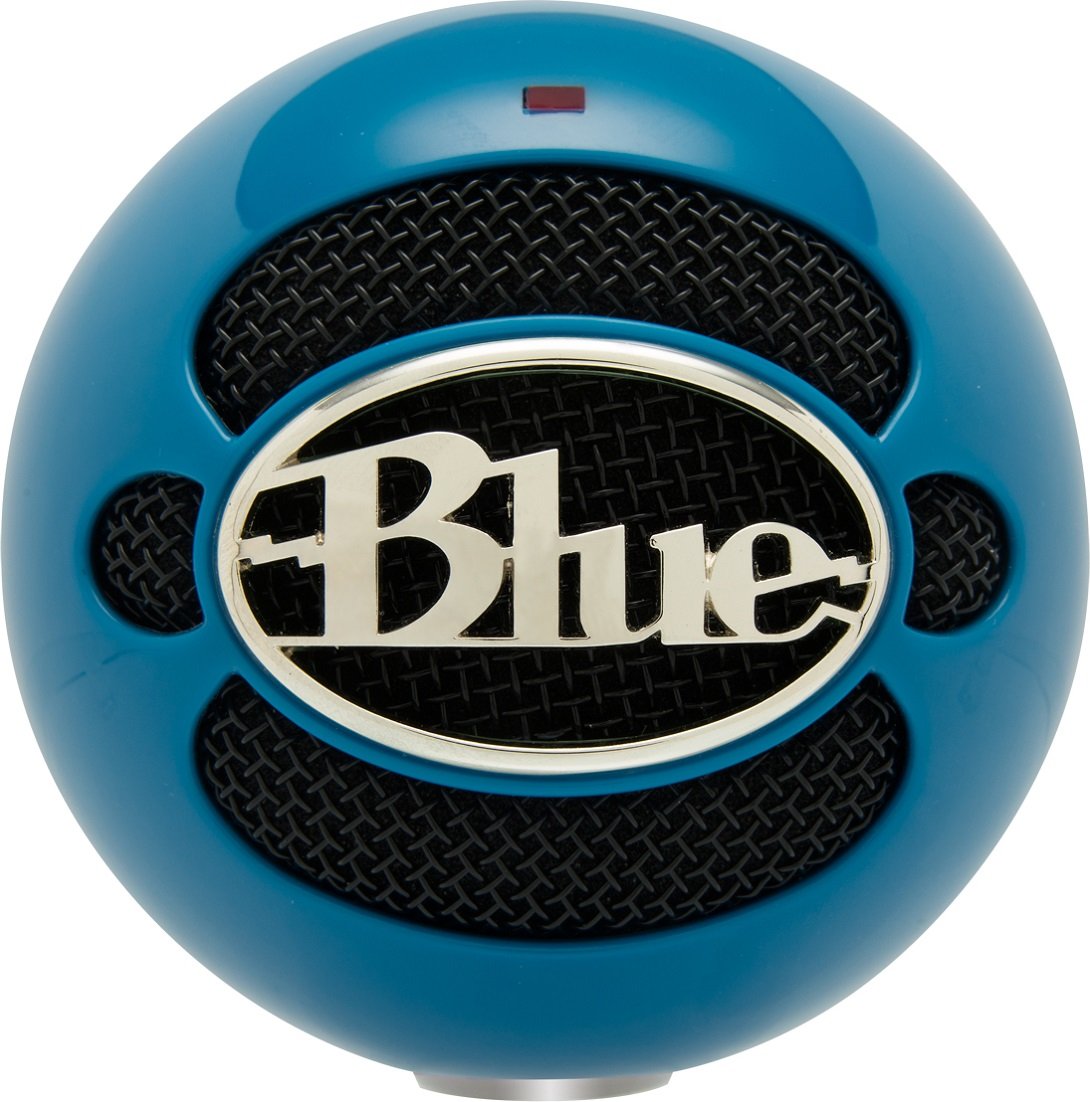 Blue Snowball USB Microphone - Electric Blue