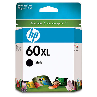 HP Ink CC641WA #60XL Black