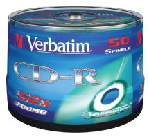 Verbatim CD-R 52X Japan 50pk Bulk