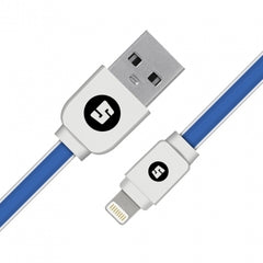 Space ChargeSync Lightning Cable 100cm - Blue