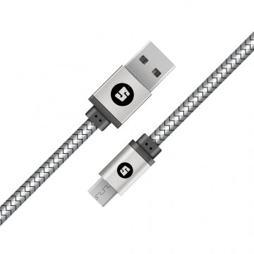 Space Micro-USB to USB 100cm 2.4A Cable