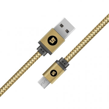 Space Micro-USB to USB 100cm 2.4A Cable