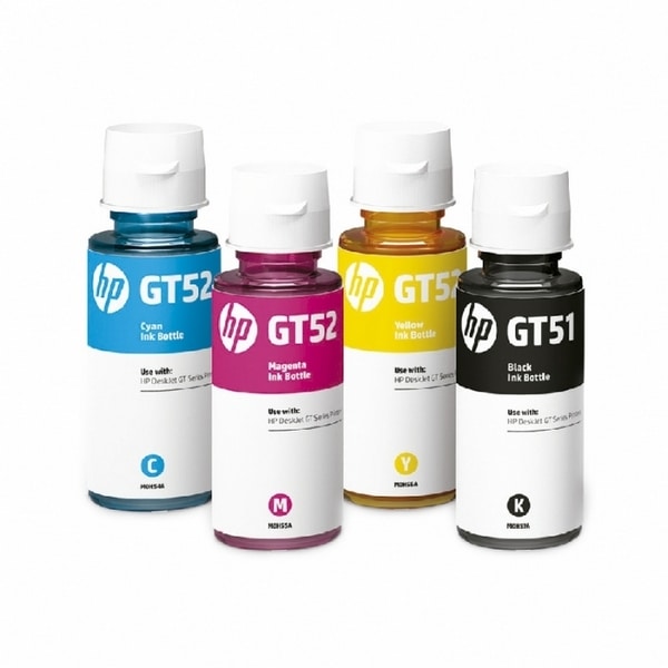 HP GT51 80ml 4 Color Ink Bottles Set