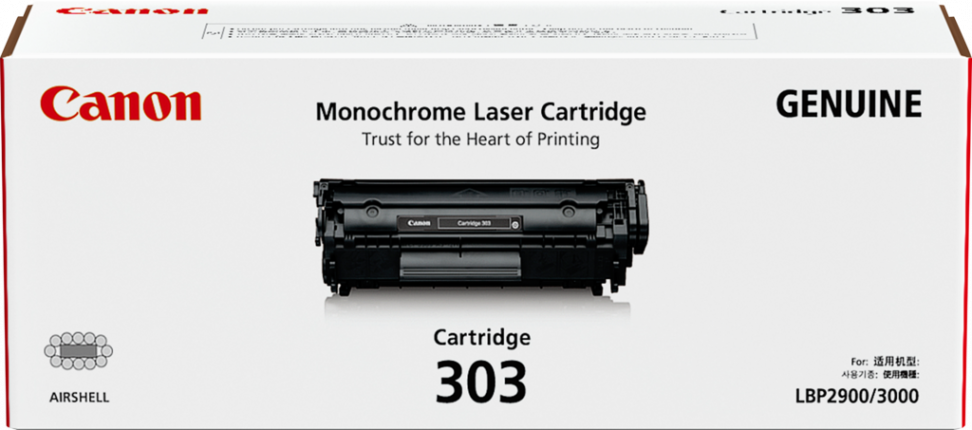 Canon 303 Toner Cartridge Black