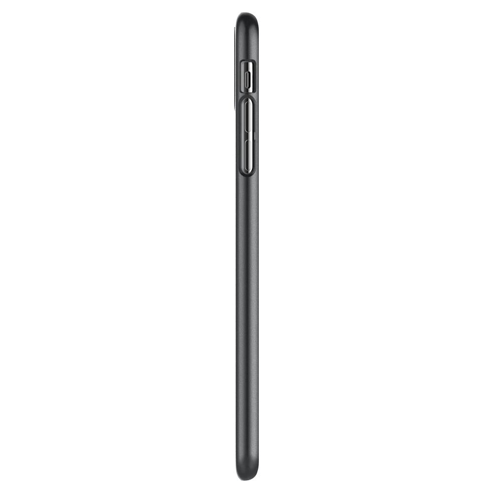 Spigen iPhone XS Max Case Thin Fit - Graphite Grey