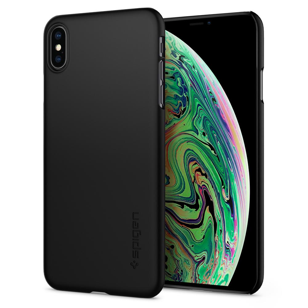 Spigen iPhone XS Max Case Thin Fit - Black