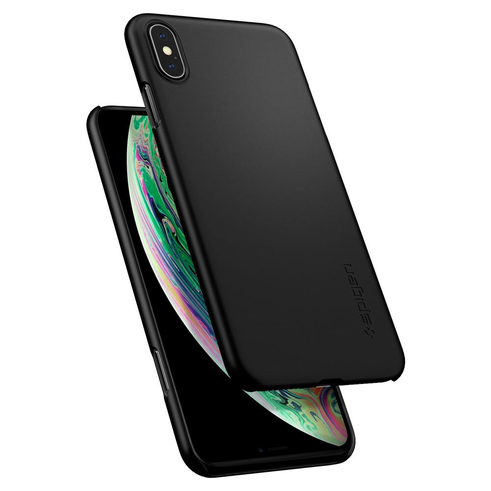 Spigen iPhone XS Max Case Thin Fit - Black