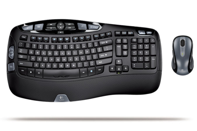 Buy Logitech Cordless Desktop Wave (English/Arabic) from Vmart in Pakistan