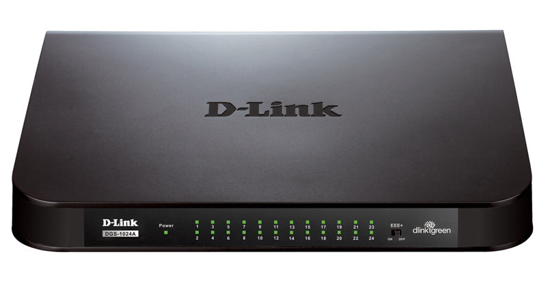 D-Link DGS-1024A 24-Port Unmanaged Gigabit Switch