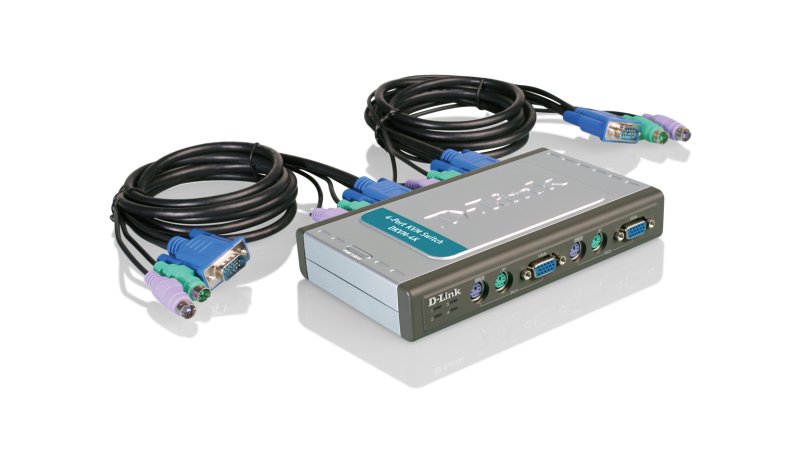 D-Link DKVM-4K 4-Port PS/2 KVM Switch