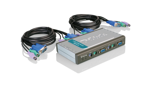 Buy D-Link DKVM-4K 4-Port PS/2 KVM Switch from Vmart in Pakistan
