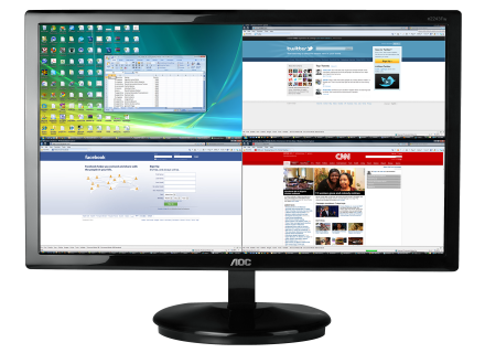 AOC E2243FWK 21.5" WLED Monitor