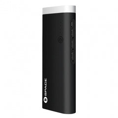 Buy Space ECLIPSE 10000MAH Power Bank EC-015 - Black from Vmart in Pakistan