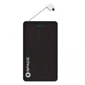 Space EDGE 5000mAh Power Bank ED-009 - Black