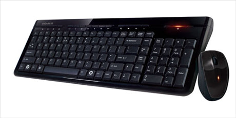 Giagabyte KM7580 2.4GHz Wireless Multimedia Keyboard Mouse Set