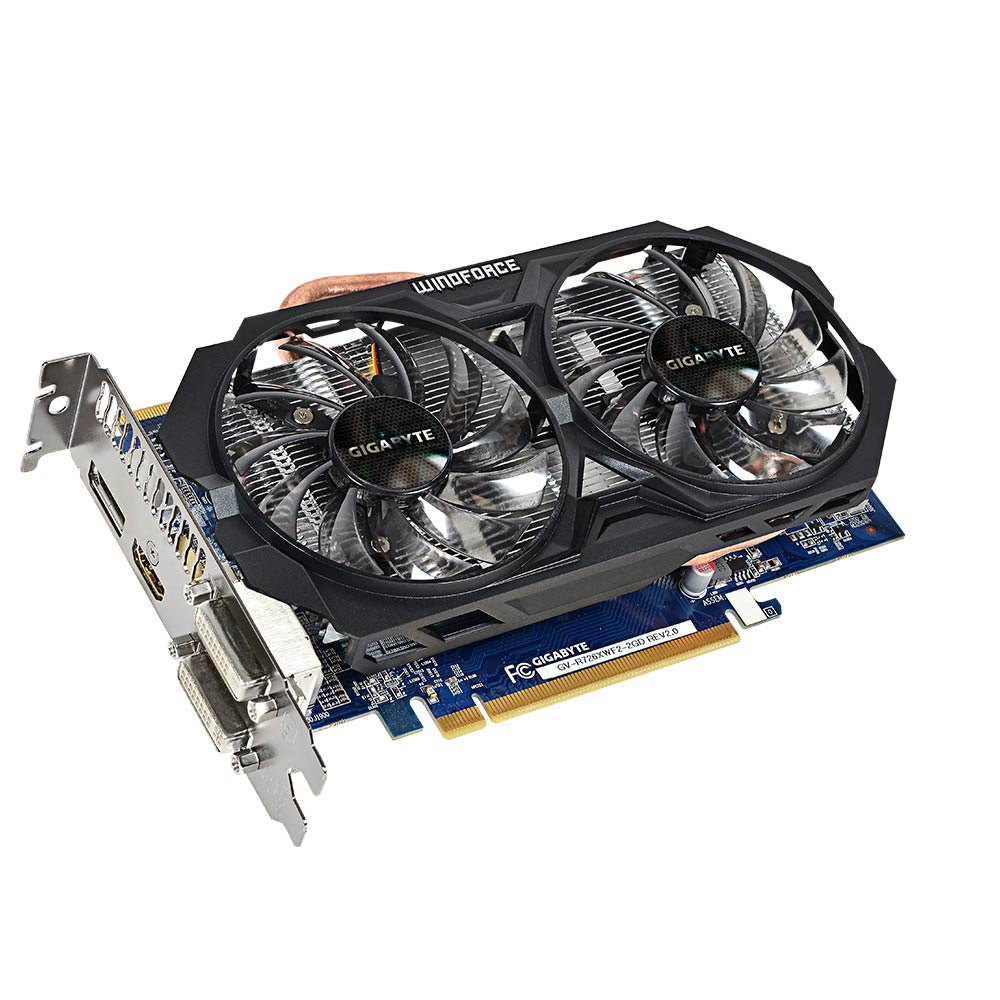 Gigabyte AMD Radeon GV-R726XWF2-2GD - 2GB GDDR5