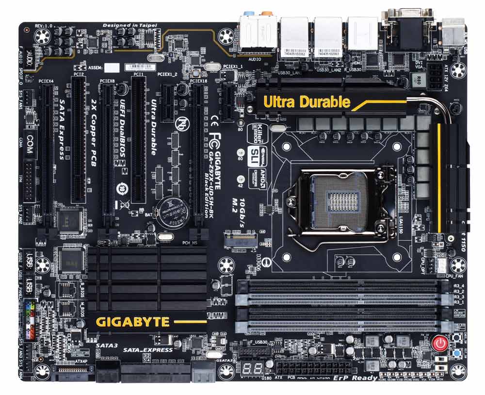 Gigabyte GA-Z97X-UD5H-BK Motherboad