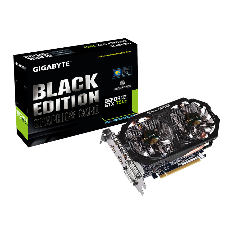 Gigabyte Nvidia GV-N75TWF2BK-2GI 2GB GDDR5