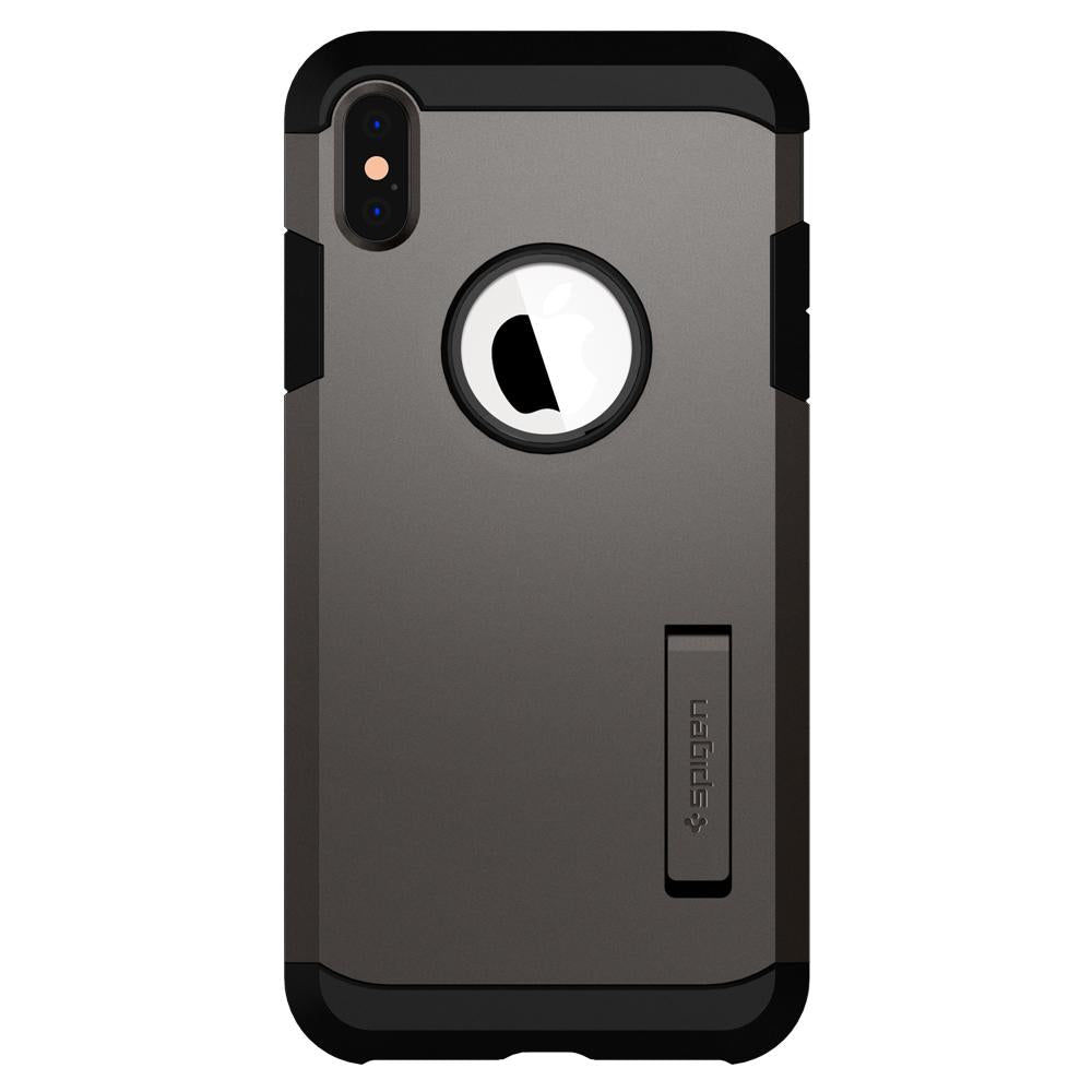 Spigen iPhone XS Max Case Tough Armor - Gunmetal