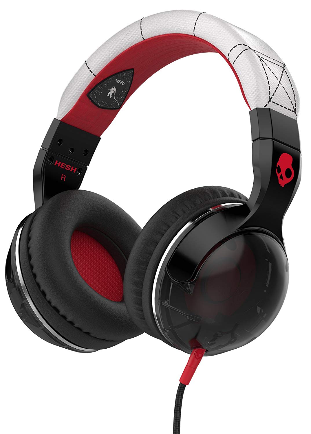 SkullCandy Hesh 2 Headphones With Mic- Black/Red