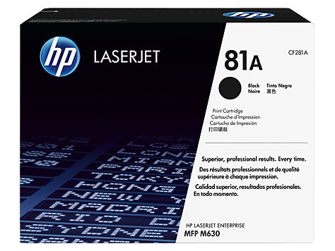 HP 81A Black Original LaserJet Toner Cartridge