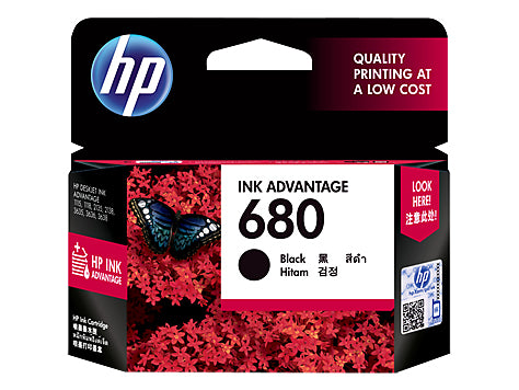 HP F6V27AA 680 Black Original Ink Advantage Cartridge