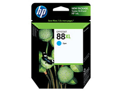 HP Ink C9391AA #88XL Cyan