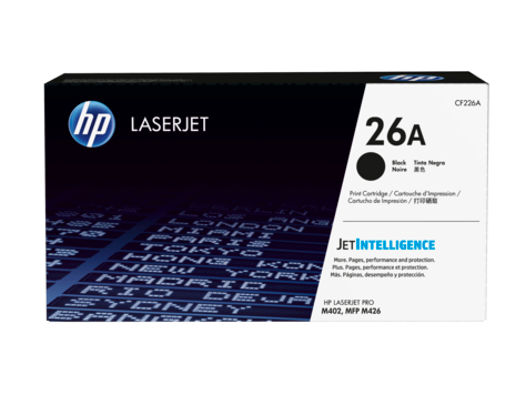 HP 26A Black Original LaserJet Toner Cartridge