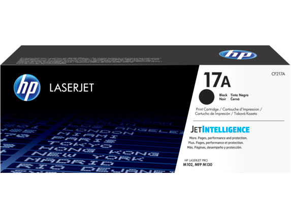 HP CF217A 17A Black Original LaserJet Toner Cartridge