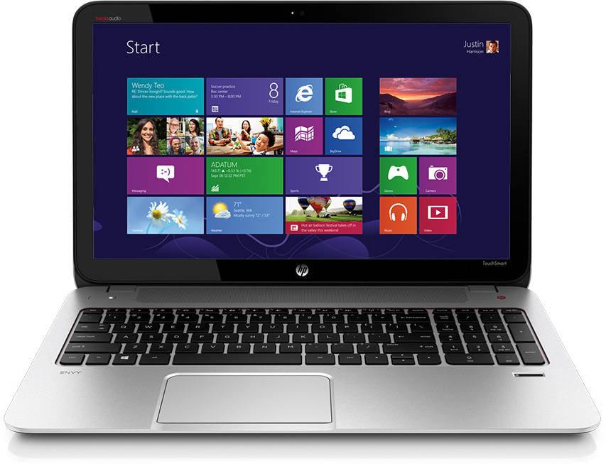 HP Envy 15-AE024TX (i7-5500U, 8gb, 1tb, 4gb gc, win8.1, touch, local) - Natural Silver