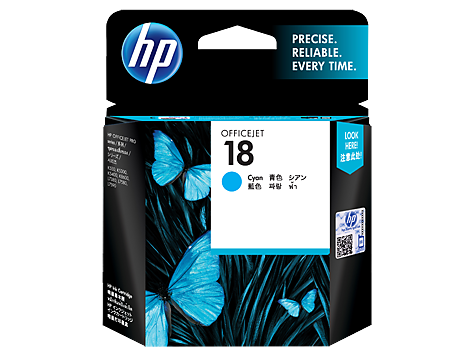 HP Ink C4937A #18 Cyan