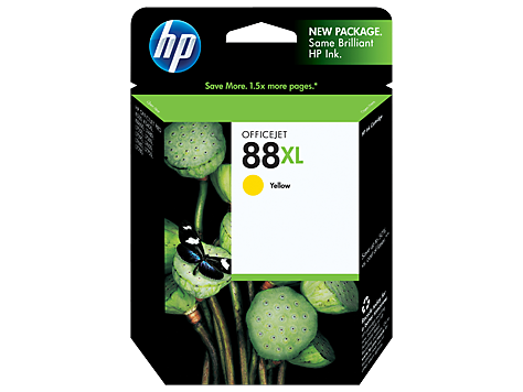 HP Ink C9393AA #88XL Yellow