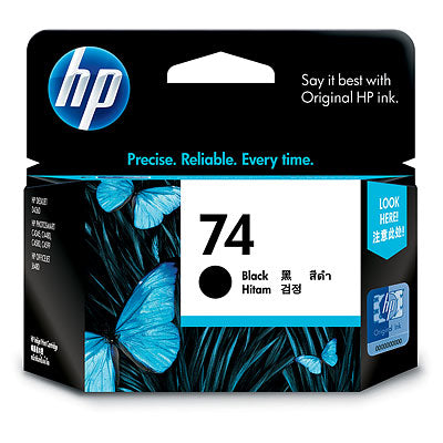 HP Ink CB335WA 74 Black