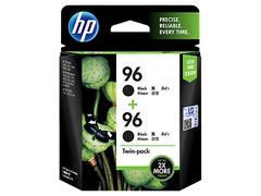 HP Ink CC623AA 96 Twin Pack Black
