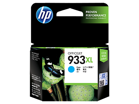 HP Ink CN054AA 933XL Cyan