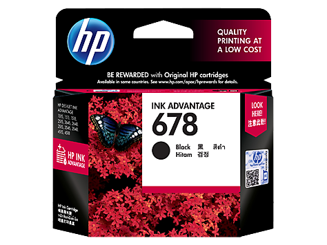 HP 678 Original Ink Advantage Cartridge - Black