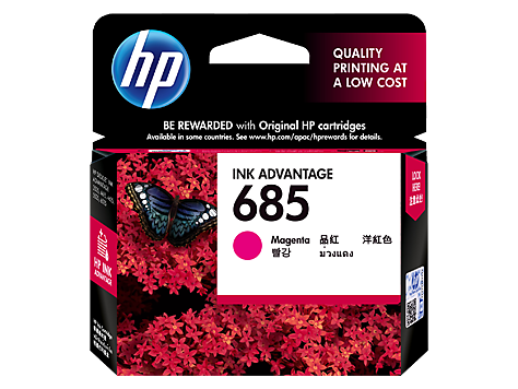 HP Ink CZ123AA 685 Magenta